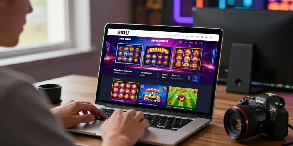 Engaged player exploring trang chủ da88 online gaming interface with vibrant visuals.