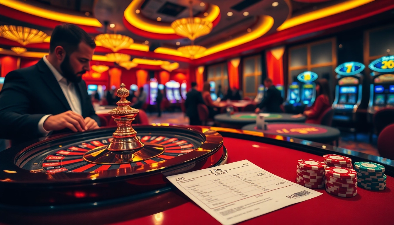 Experience the thrill of 7m cn with dynamic casino gaming, poker chips, and betting action.